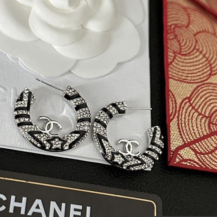 Ch*el earrings